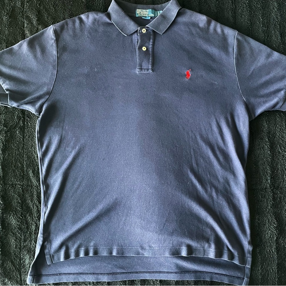 Polo by Ralph Lauren Men's Navy Polo Shirt